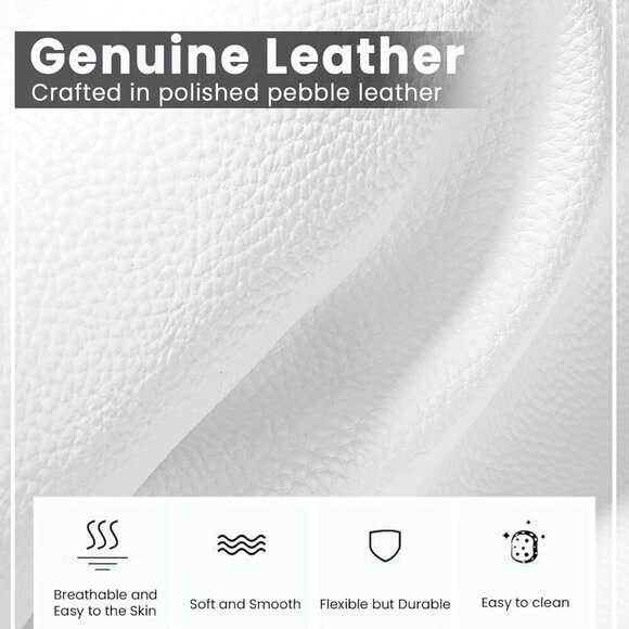 Small Genuine Leather Crossbody Bag for Women Trendy Crossbody Purses with RFID - Picture 5 of 6